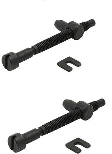 Kit de tornillos tensores de ajuste de motosierra 501537101 para Husqvarna Craftsman 61 66 162 181 266 268 272 272xp 281 288 (2 piezas)