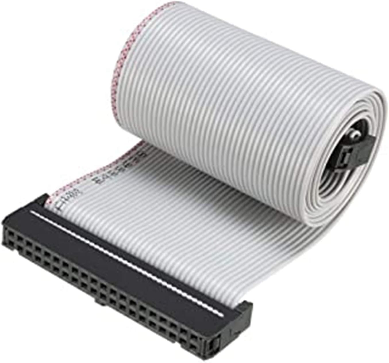 e4u 40 Pin FRC Cable With Female To Female 2.54mm Pitch Connector 96" Long - 1 Piece