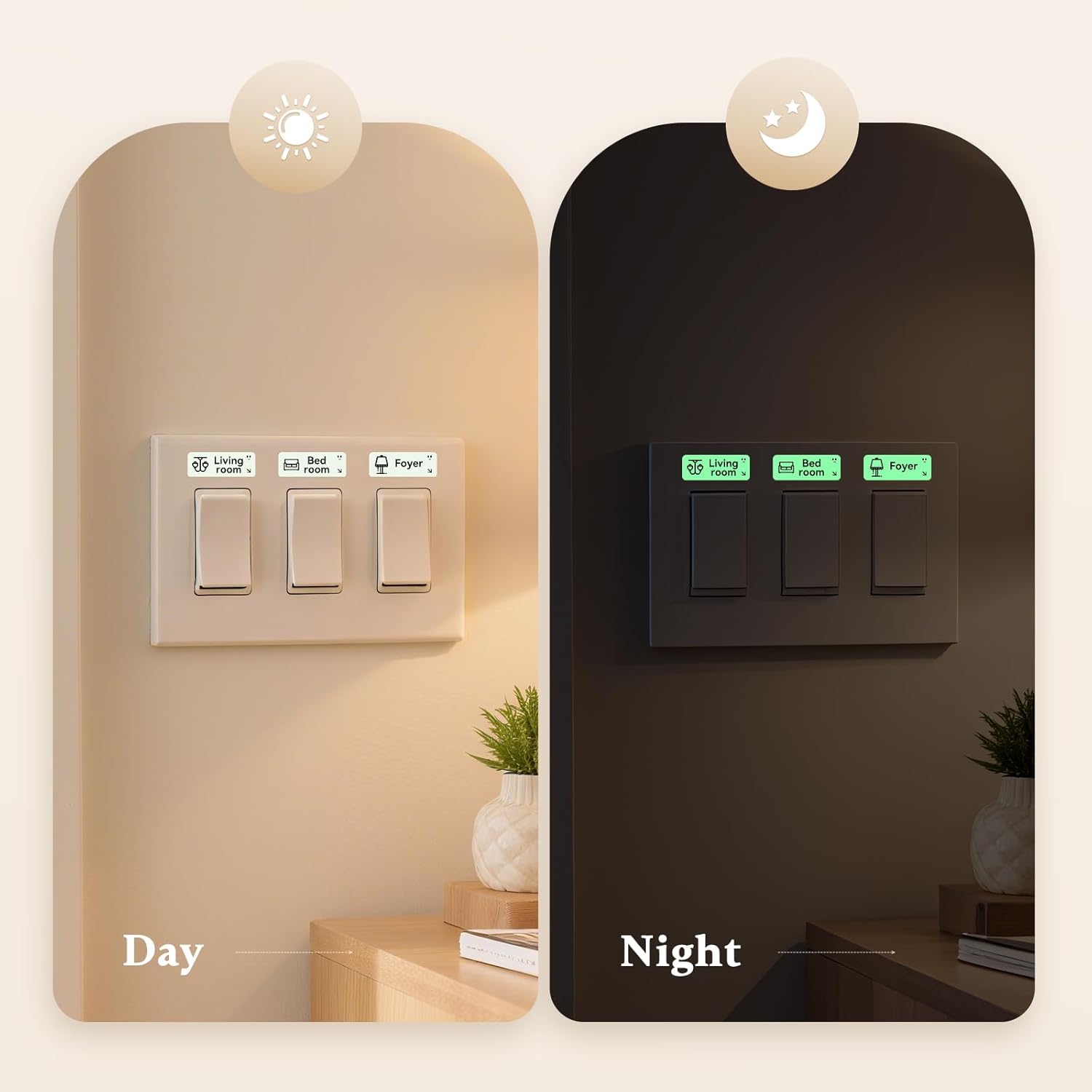 NIIMBOT N1/B18 Mini Label Storage Set, 6Rolls(3M Each) for Whole Home Organization, Switch Stickers, Cables, Kitchen Jar, Tools, Circuit Breaker Labeling, Waterproof, Oilproof, Long Storage Time - Image 5