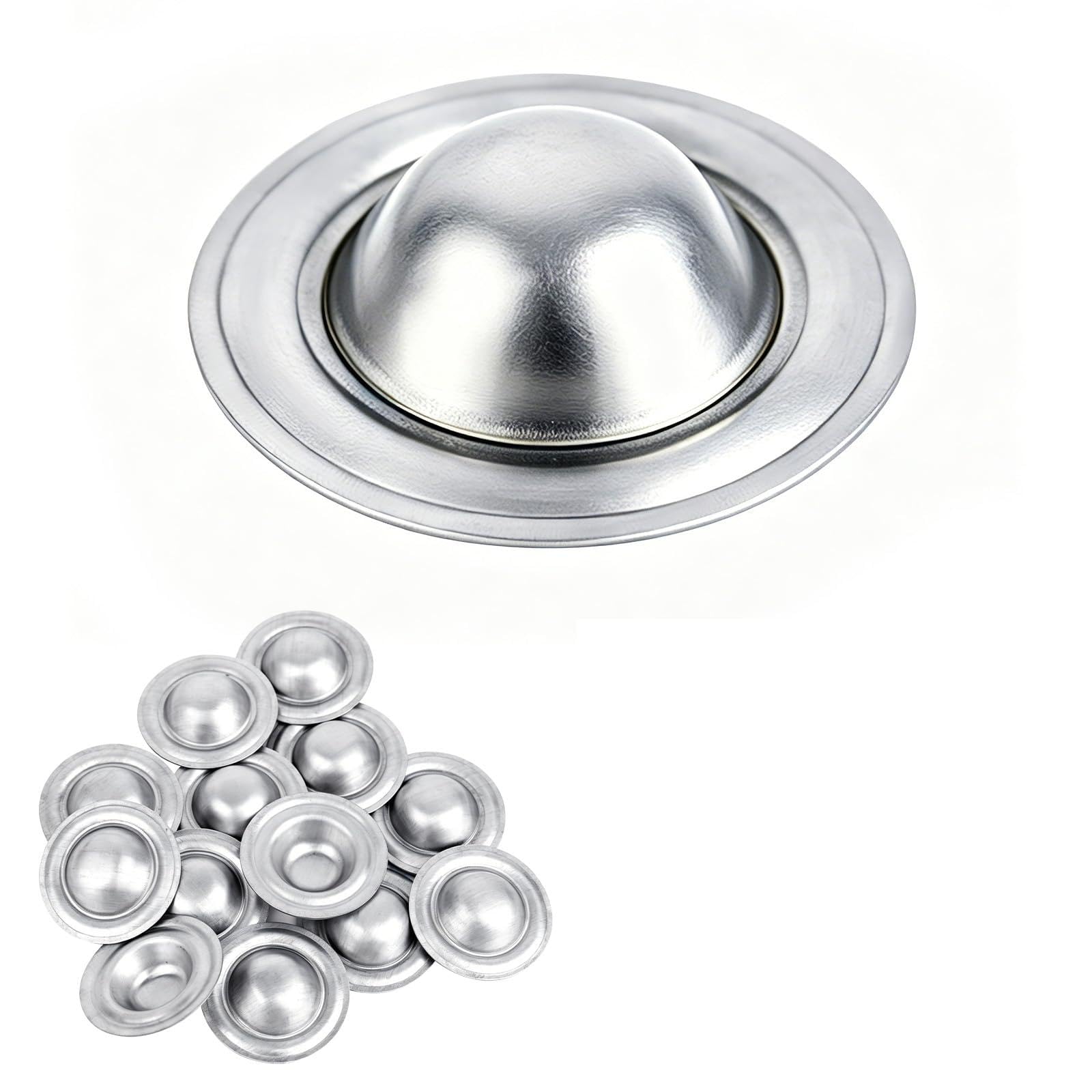 20pcs Metal Screw Roof Caps, Stainless Steel Screws Covers for Protecting Screw Heads Weatherproof & Easy to Install for Metal Roofing and DIY Home Improvement