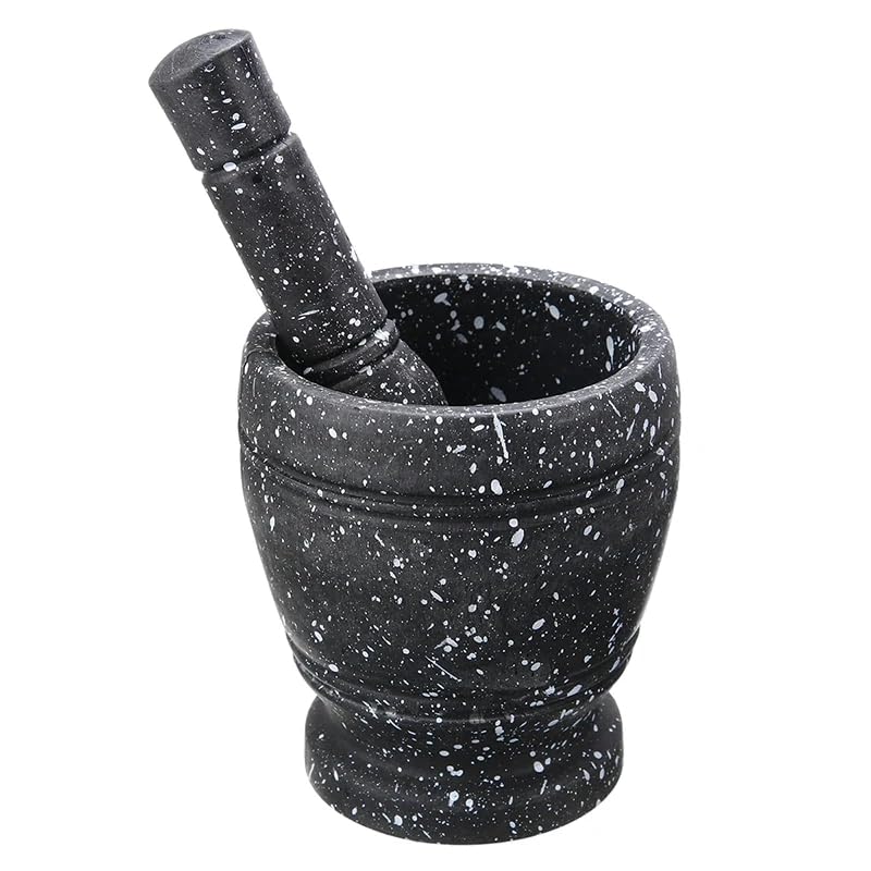 Pestle and Mortar Pestle Mortar Grinder Solid Crusher Set Herb Spice Pepper Garlic Manual Masher
