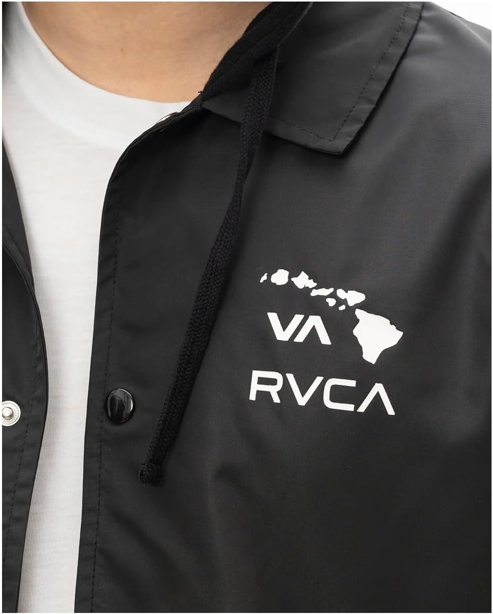 RVCA - Mens Island Hex Coaches Jacket