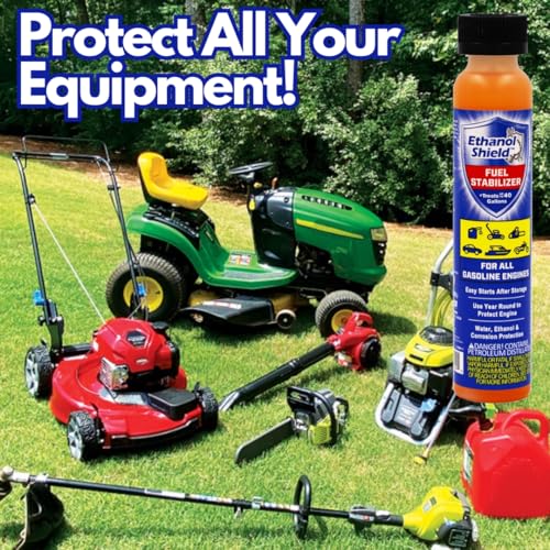 Ethanol Shield Fuel Stabilizer 8 oz CASE of 9. Prevents Corrosion - Gasoline Treatment That Protects Fuel System- Fuel Saver - Each 8 oz Bottle Treats up to 80 gallons.