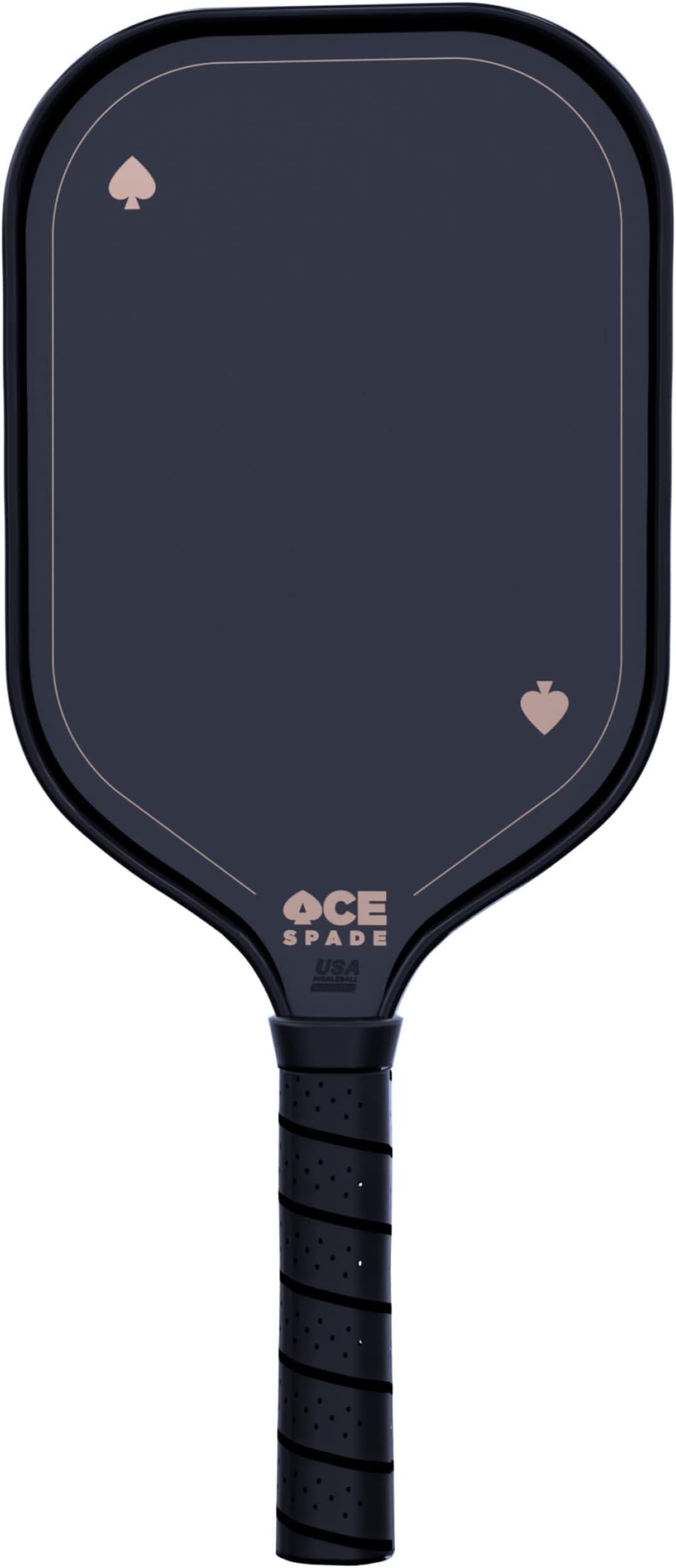 ACE PickleballSpade - Premium Pickleball Paddle, Made of Carbon Fiber - USAPA Approved Best Pickle Ball Racket for Tournament Play - Non-Slip Grip Texture, Ultimate Spin & Control with Honeycomb Core