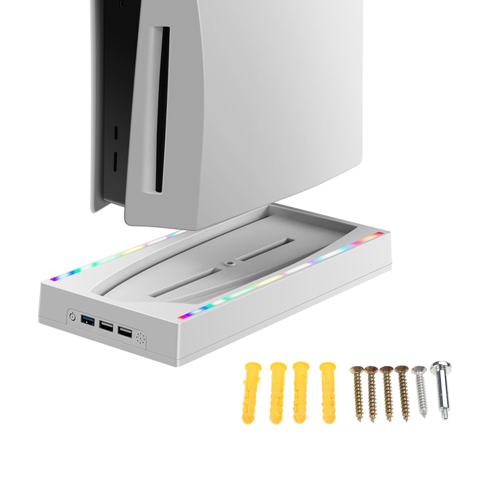 Professionelle Wandhalterung, Standkonsole und LED-Lichthalter für Digital- und Disc-Edition, sichere Aufbewahrungslösung, leichtes Wandhalterungs-Set