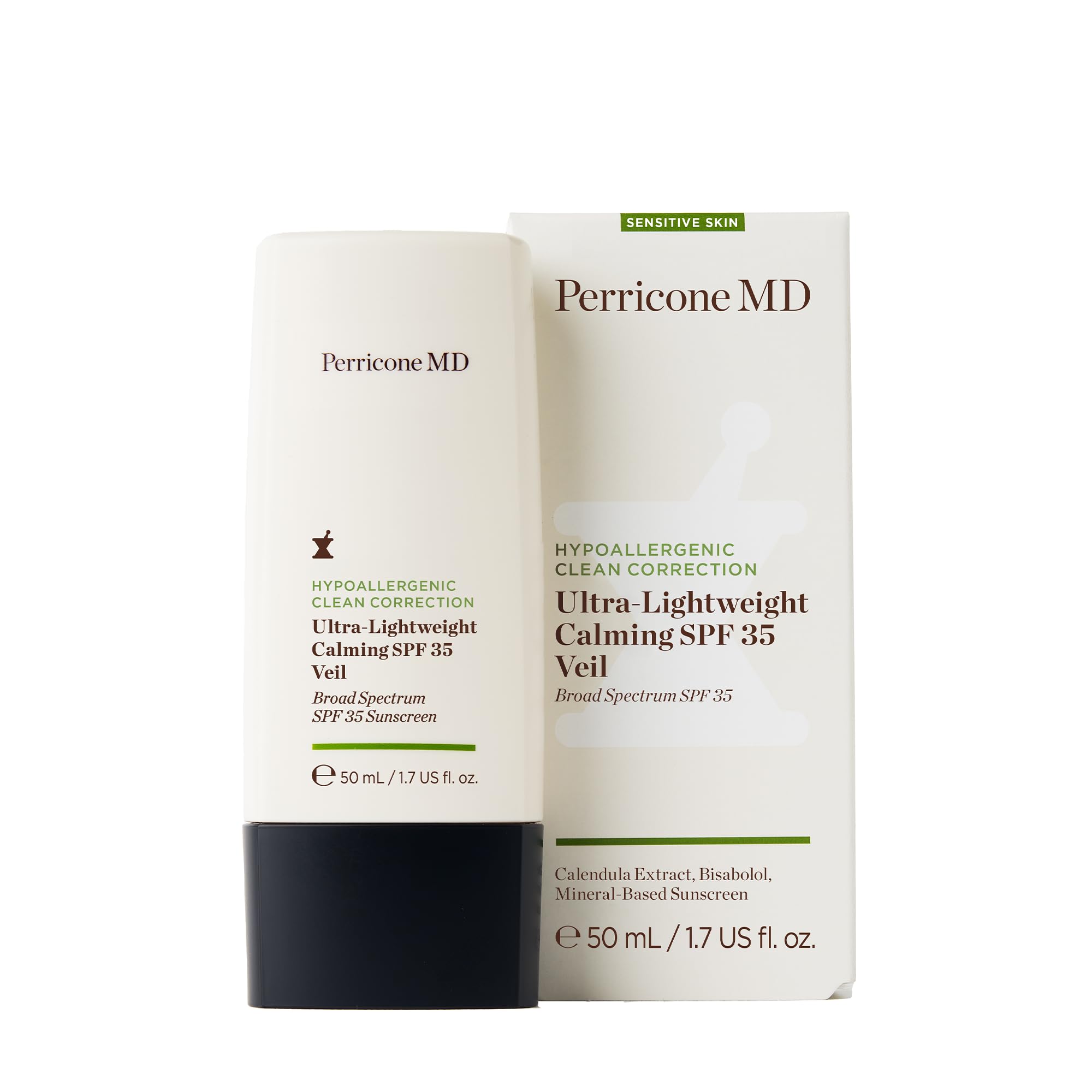 Perricone MD Hypoallergenic Clean Correction Ultra-Lightweight Calming SPF 35 Veil, 1.7 fl. oz.