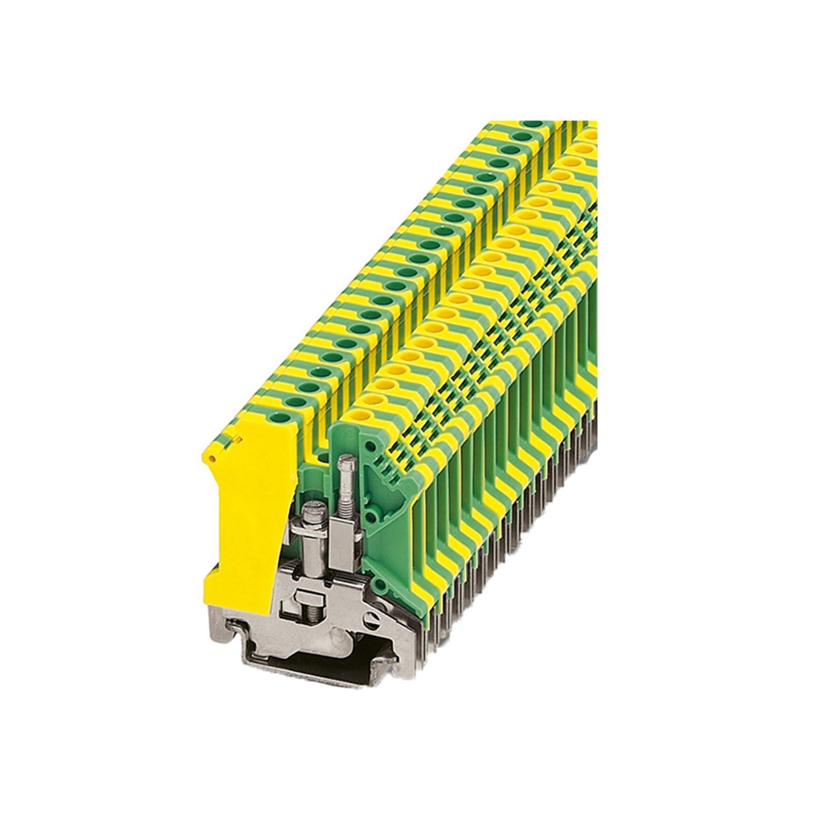 Terminal de tierra USLKG 5 con fijación por tornillo para una conexión eléctrica estable 2