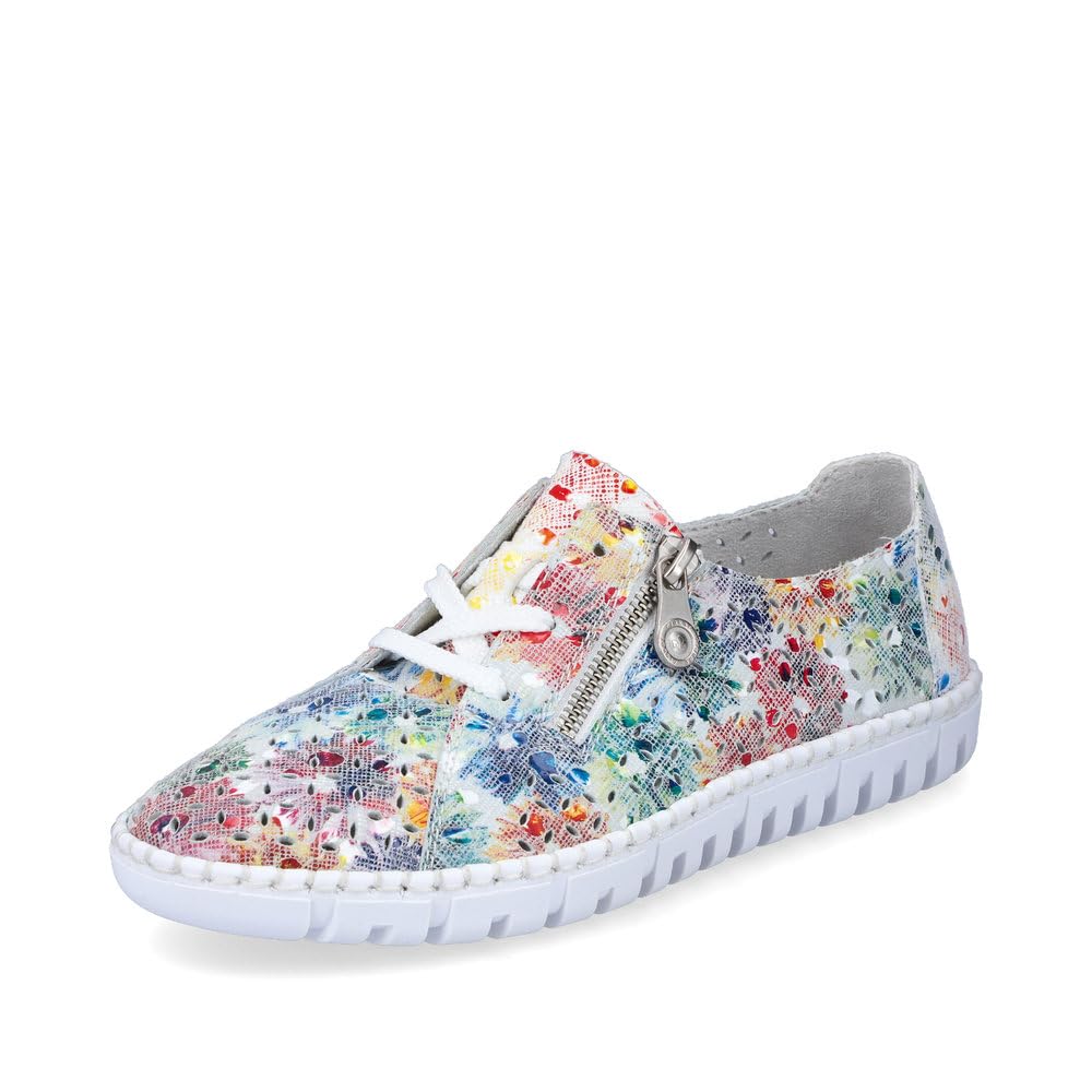 Rieker Femme Chaussures à Lacets M2306, Dame Chaussures Confortables