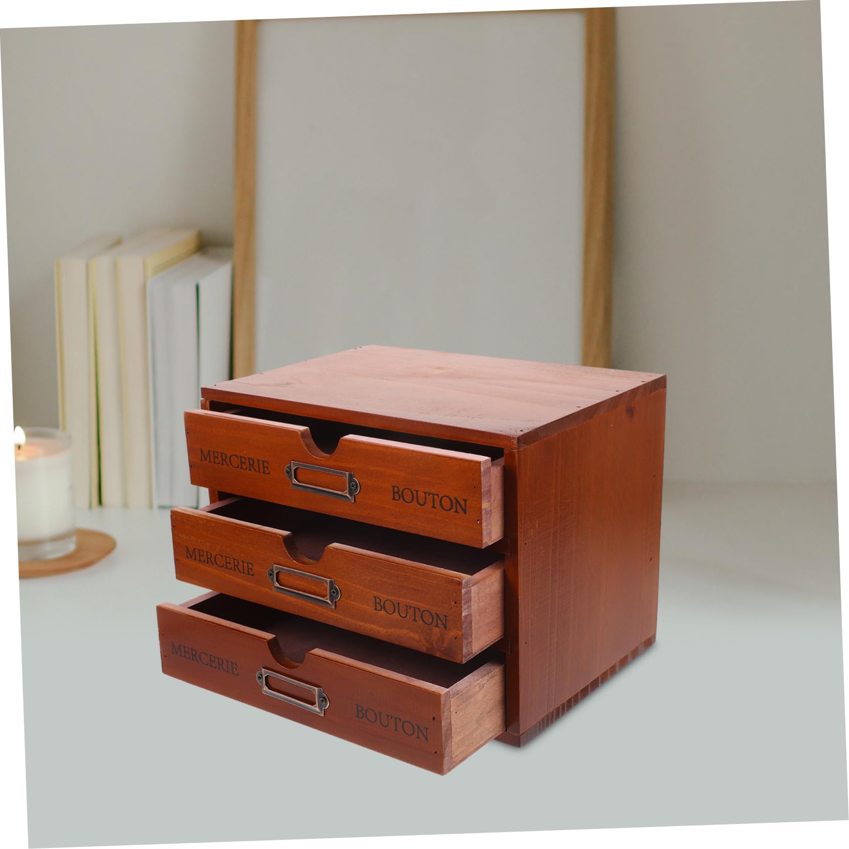 Zerodeko Organiseur de Bureau pour Rangement de Papeterie et Objets Boîte de Rangement à Niveaux pour Bureau