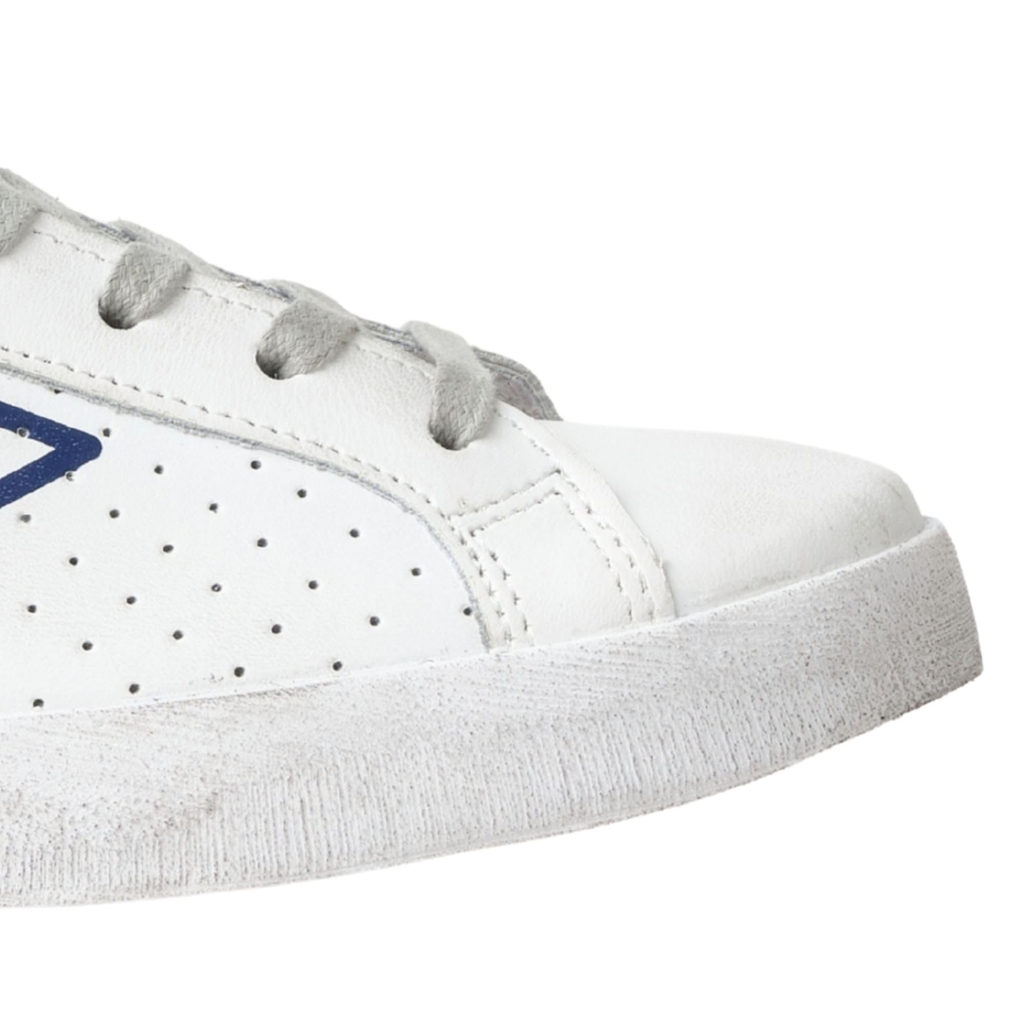 2Star Scarpe Prime Star Sneakers Casual Uomo Pelle Bianco/Blu 44