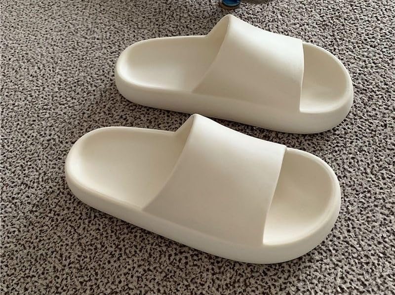 Image of DRUNKEN Slippers For Men Winter Sandals Casual Flats Home Footwear Man Girls Sliders Flip Flops Chappals Ladies Clogs Sleeper Slides Stylish Ortho Soft