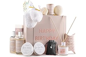 Soothing Spa Getaway: A Luxurious Birthday Gift Basket for Women