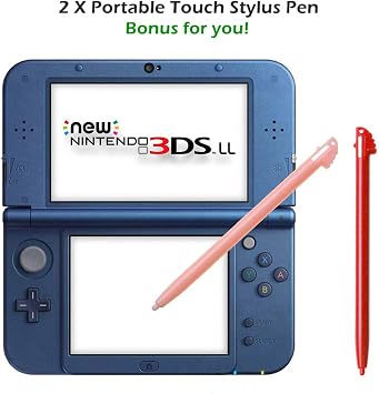2 Pack 4 ft USB Charging Cable Compatible with Nintendo 3DS / 2DS, Charging Cable for New 3DS XL/New 3DS / DSi/DSi XL, 2 Stylus