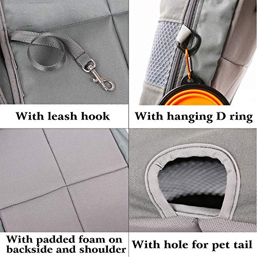 Dog Carrier Backpack - Legs Out Front-Facing Pet Carrier Backpack For Small Medium Large Dogs, Airline Approved Hands-Free Cat Travel Bag For Walking Hiking Bike And Motorcycle #TOP3