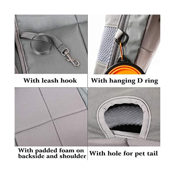 Dog-Carrier-Backpack-Legs-Out-Front-Facing-Pet-Carrier-Backpack-for-Small-Medium-Large-Dogs-Airline-Approved-Hands-Free-Cat-Travel-Bag-for-Walking-Hiking-Bike-and-Motorcycle Pawsome Adventures with Your Furry Friend - Dog Carrier Backpack