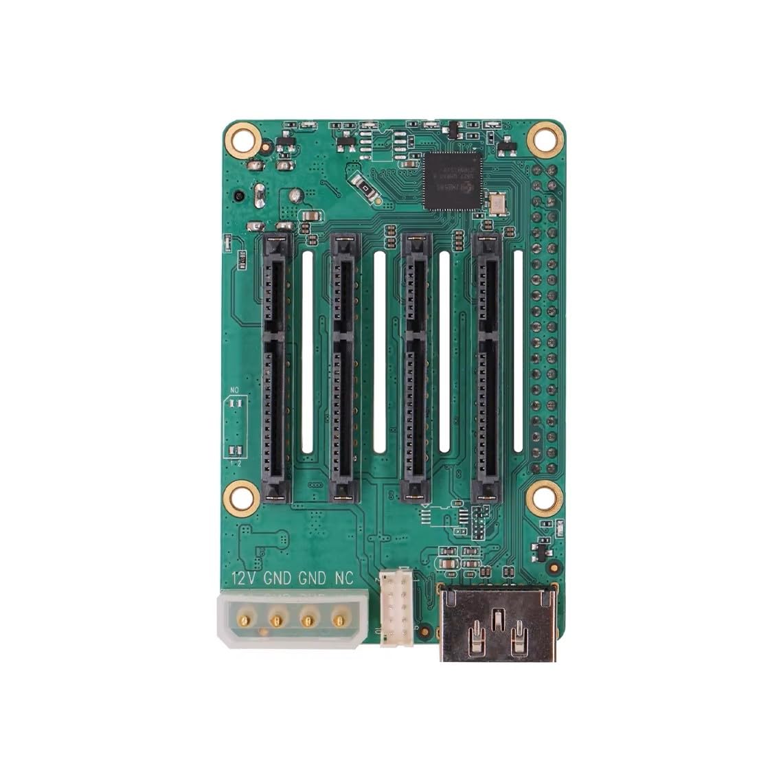Raspberry Pi 5 Penta SATA HAT – Jusqu'à 5 disques SATA