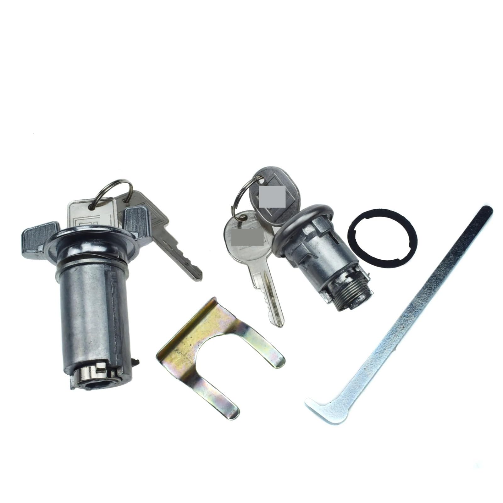 Dwtnmex Kit 002 Car Tailgate Lock For Chevrolet For Buick For Gmc For For Cadillac For Pontiac Ignition Or Door Or Trunk Lock Cylinder Keys Barrel Kit Tailgate Lock Actuator