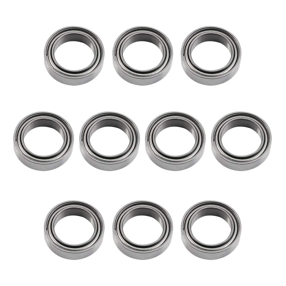 Alomejor roulement à billes à colonne unique 10Pcs 6005-2RS Colonne