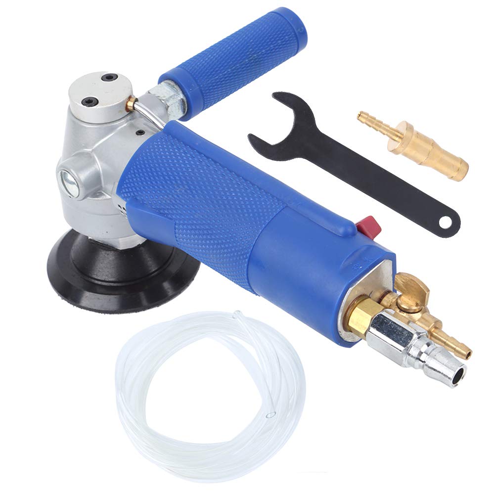 Amoladora angular neumática potente y duradera herramienta de pulido para mármol granito de 1/4 pulgadas 90 grados