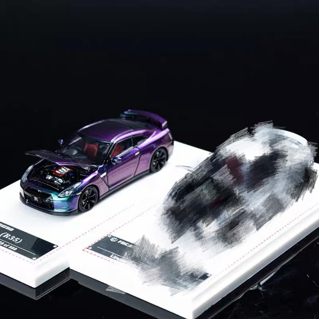 Amazon | 1/64 Focal Horizon R35 GT-R 日産 マジョーラカラー