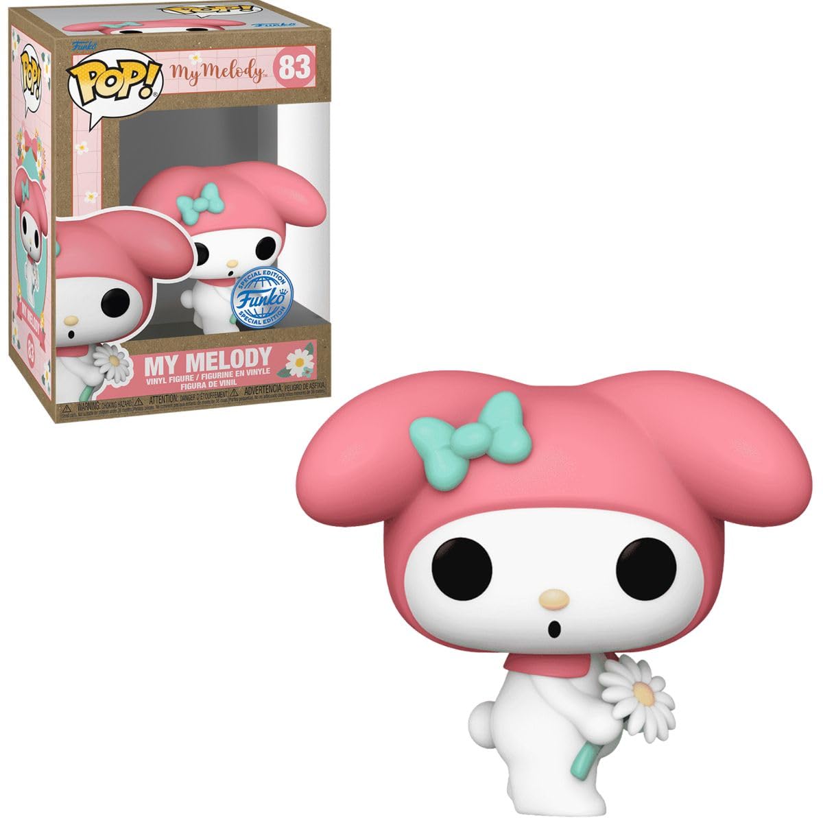 Pop! Animation: Sanrio - My Melody with Flower (BoxLunch Exclusive)