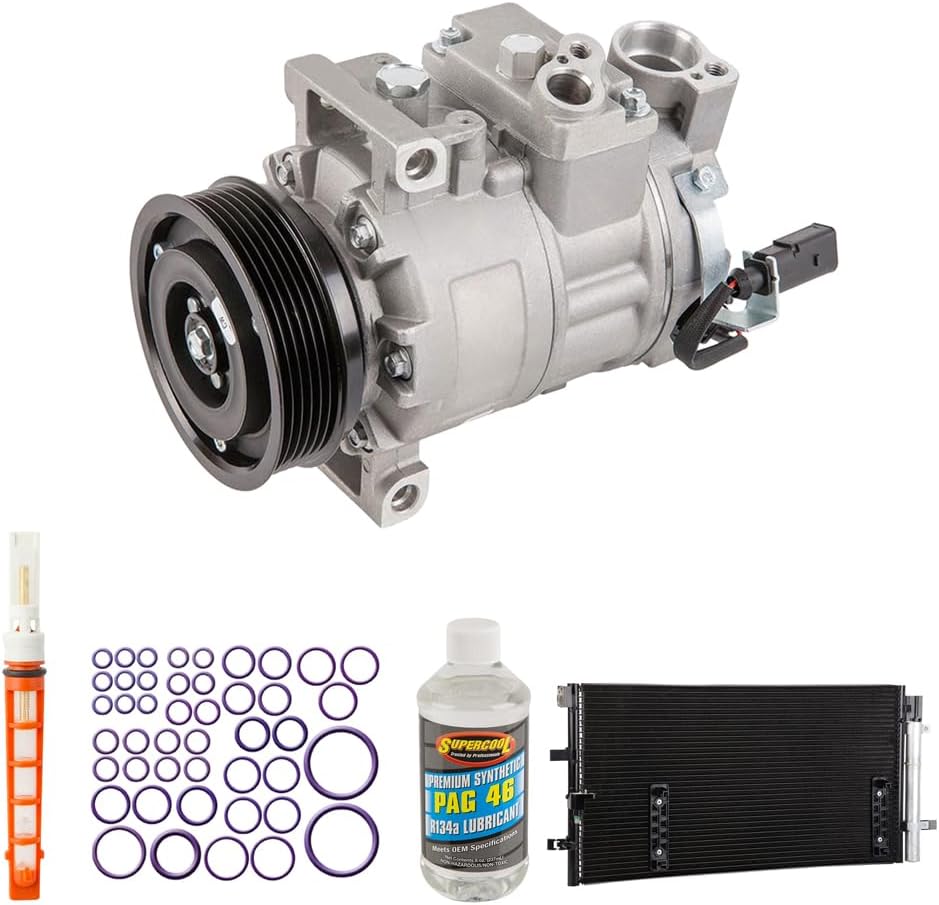 A/C Kit w/AC Compressor Condenser & Drier For Audi A4 & Q5 - BuyAutoParts 61-89200R6 New