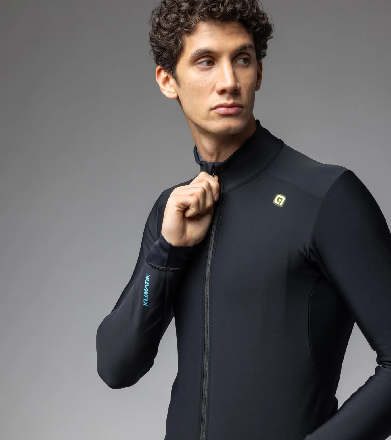 ALE' Klimatik K-idro Water Repellent Maglia a Maniche Lunghe Uomo (Pacco da 1)