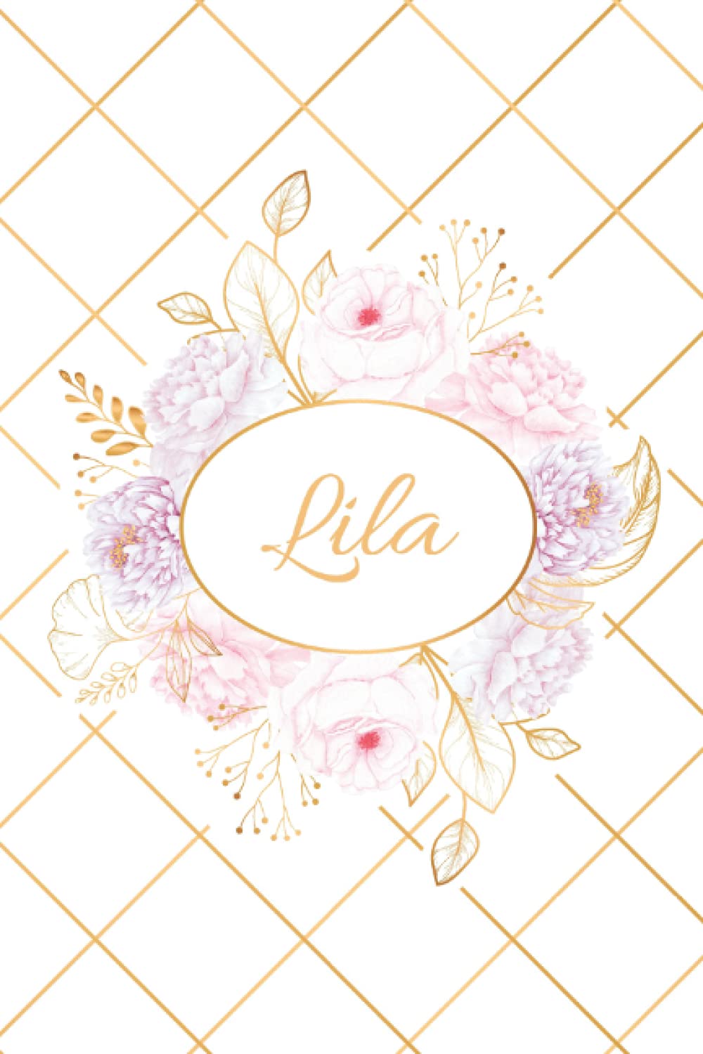 Lila: Lined Notebook with Personalized Name Lila: 6x9 120 Pages - Personalized Name gift, School gifts, Gift for Lila Notebook(art-2): Lila: Lined ... Name gift, School gifts, Gift for Lila