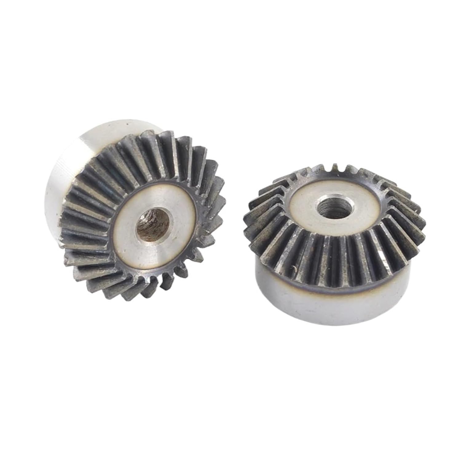 Bevel Gear Pinion Hardware Mechanical 2pcs 2M 25T Bore 10-25mm Bevel Gear Hard Tooth(15mm keaway 5mm)