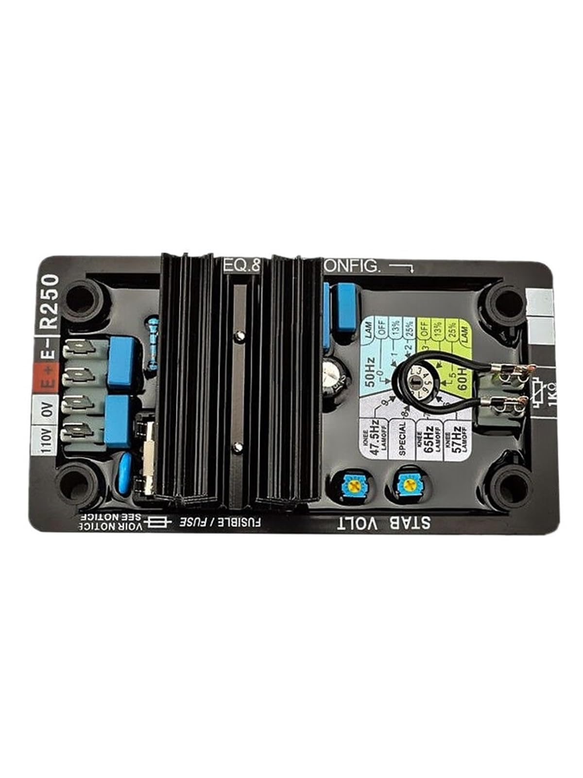 CSKWLLNBC 1pcs R250 voltage regulator brushless diesel generator accessories automatic AVR board(R250 Premium version)