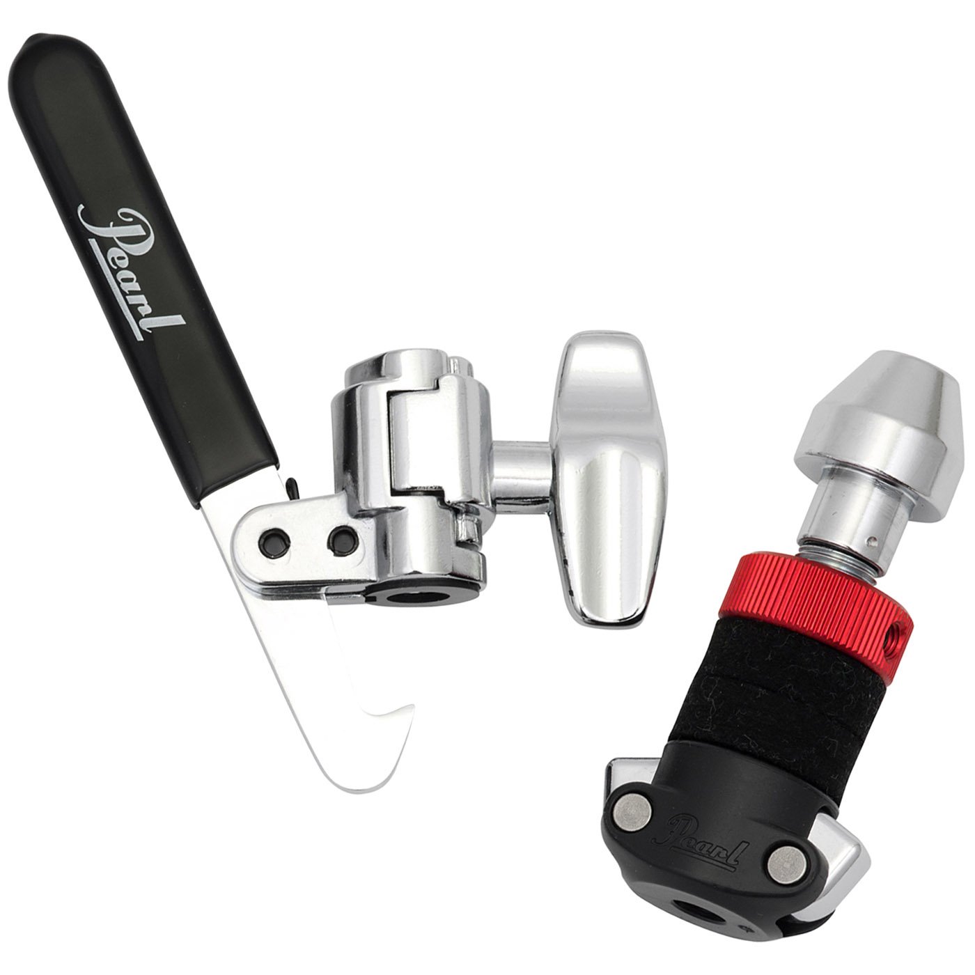 Pearl HCL-205DQR Rapid Lock Super-Grip Hi-Hat Drop-Clutch + keepdrum Drumsticks