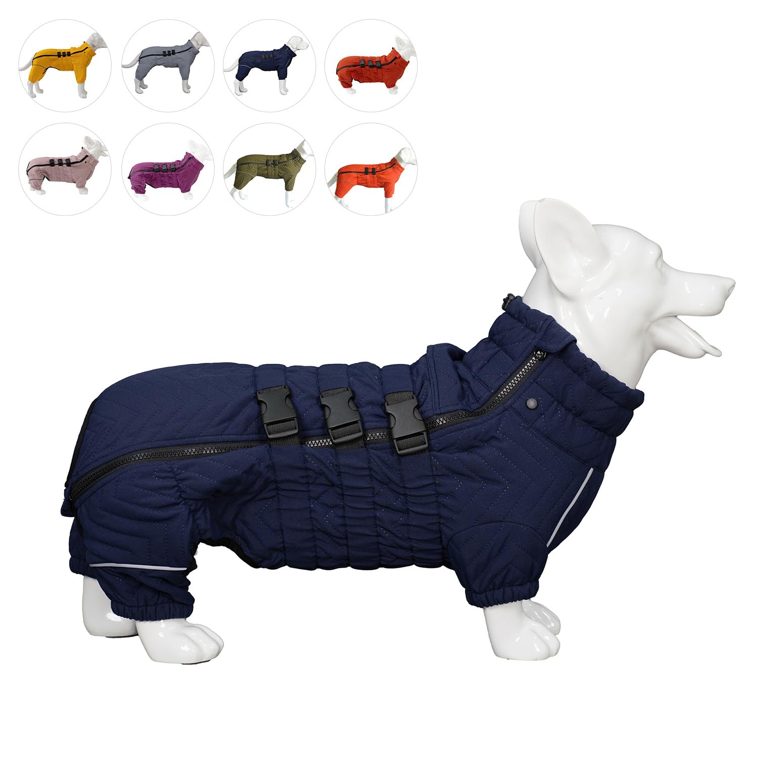 Warm Dog Coat Double Layers Dog Vest