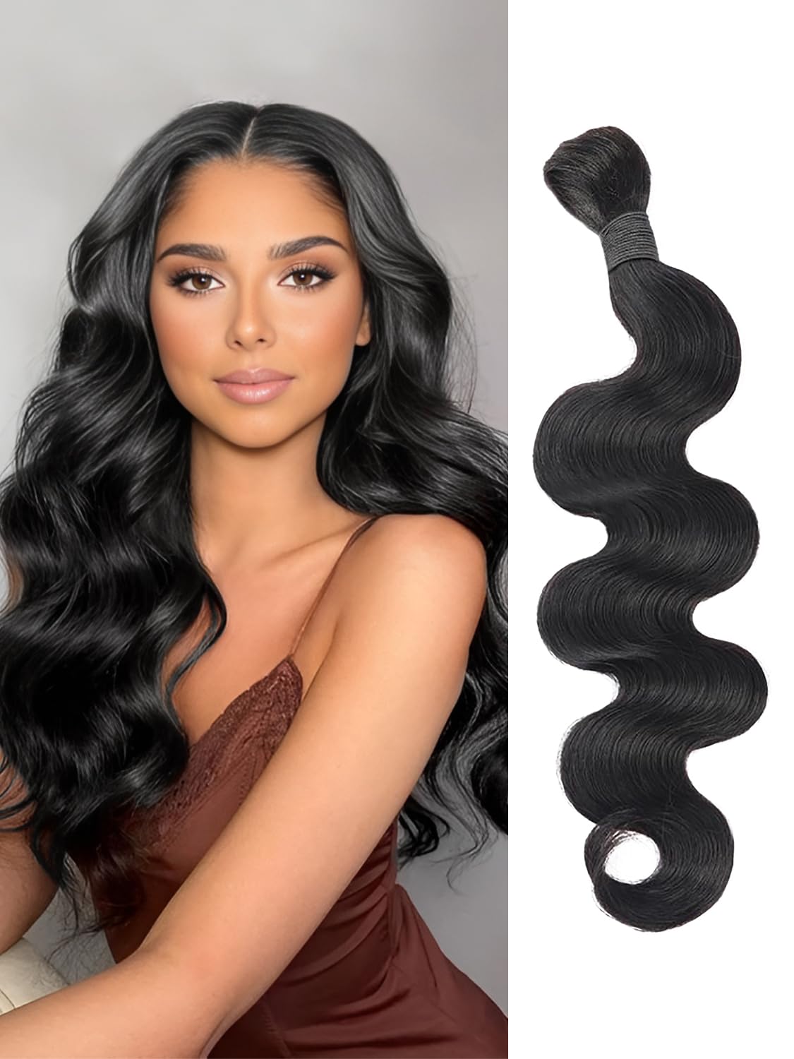 Body Wave Cabello Humano a Granel para Trenzar 20 Pulgadas No Weft Knotless Boho Braid Hair Extensiones de Cabello Humano Ondulado 100 Gramos