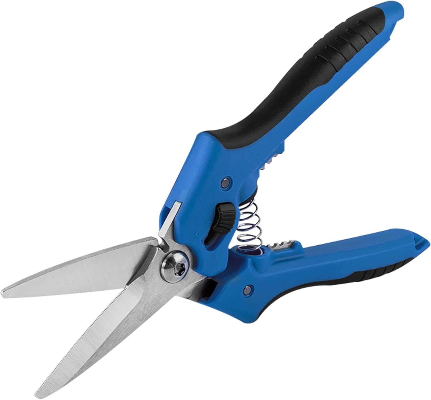 LABEAR- 7" Angled Electricians Shears, Multi-function Wire Cable Cutting Shears