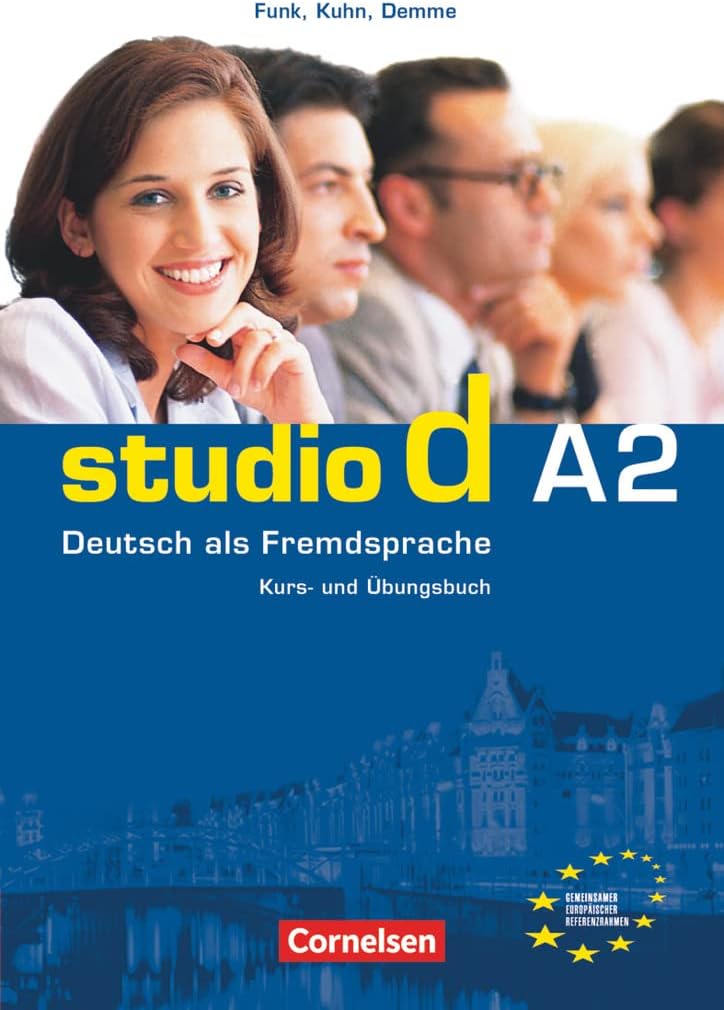 Studio d: Kurs- und Arbeitsbuch A2 mit CD