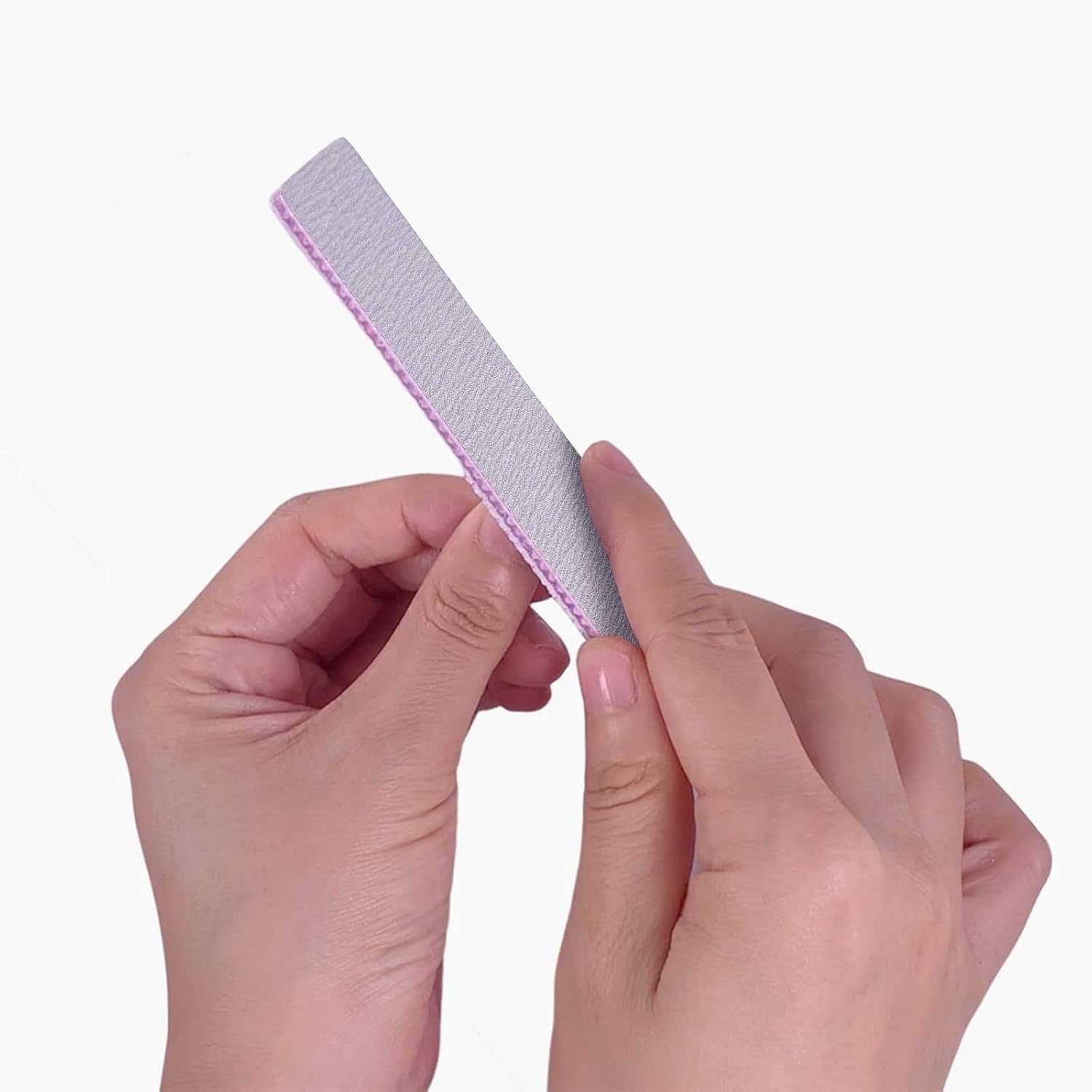 Nail Files (12 Packs), Professional 180/240 Grit Double Sided Emery Boards for Natural Nails Fingernail Toenail File Kit, Heavy Duty Emory Nail Filer Set Limas para Uñas Acrílicas Profesional