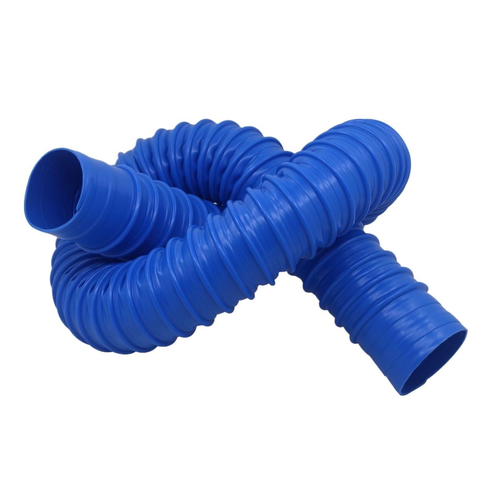 Manguera de conducto de ventilación de 40-200mm x 1m, extracción de humos y polvo de carpintería for conductos flexibles industriales de PVC, conductos corrugados