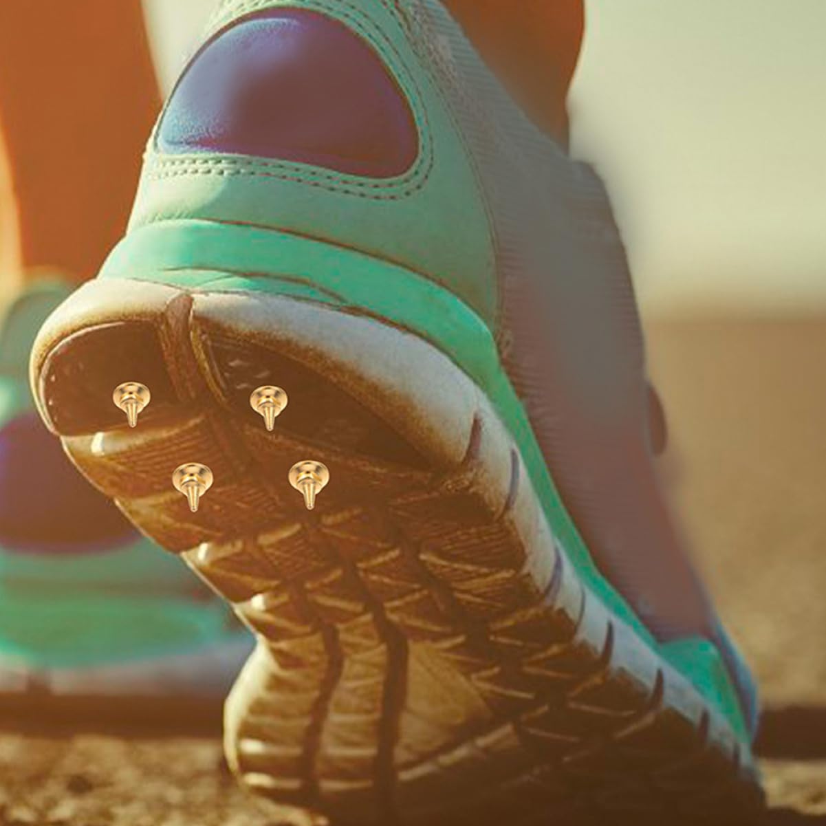 BESTonZON Punte Ricambio per Scarpe Corsa Tacchetti Leggeri E Resistenti per Competizioni Atletiche Facili Installare E Rimuovere per Appassionati Sport 48