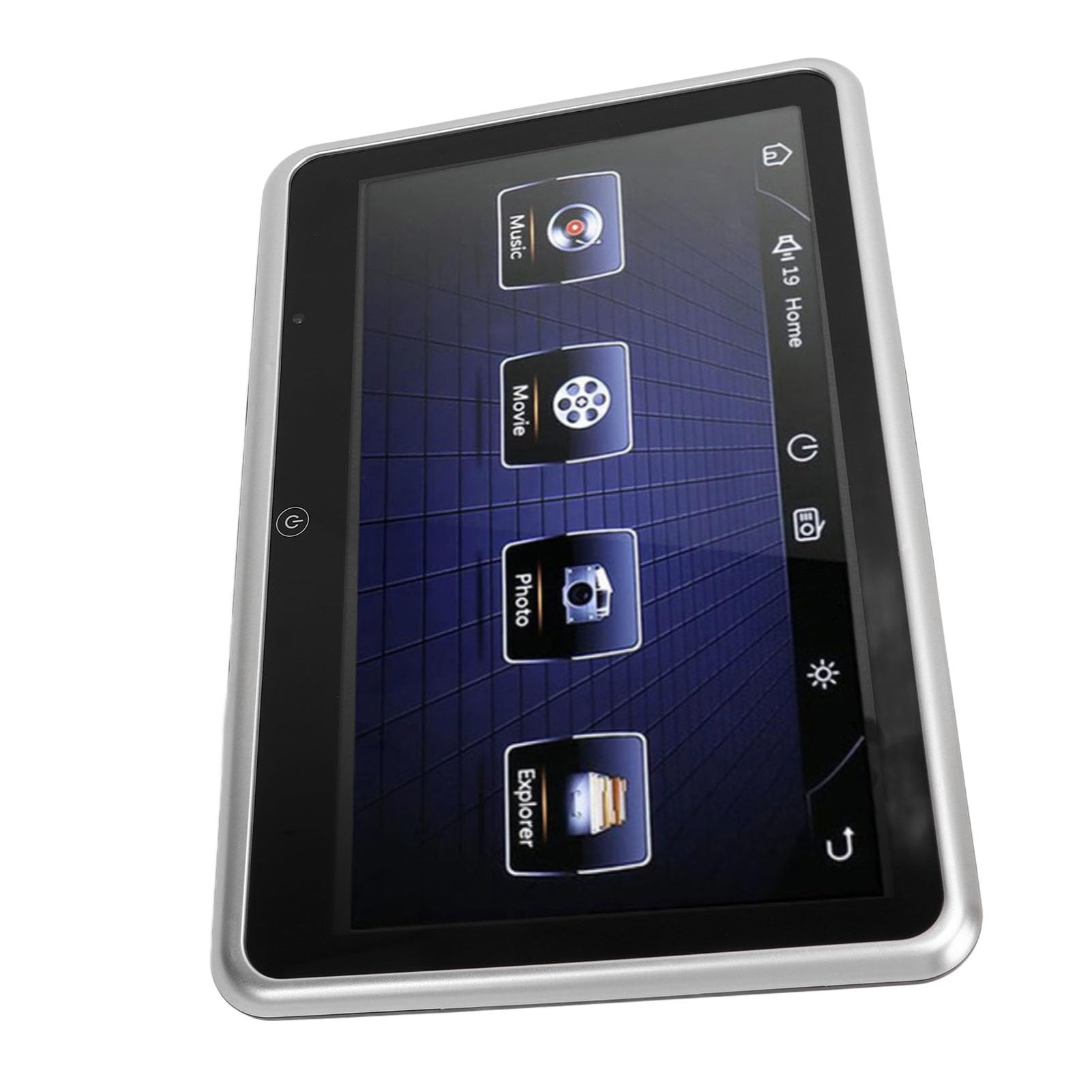 Monitor para Reposacabezas de Coche con Pantalla Táctil de 10,1 Pulgadas, Reproducción de Audio y Vídeo HD de 1080P con Mirror Link, USB, Ranuras para Tarjetas de Memoria