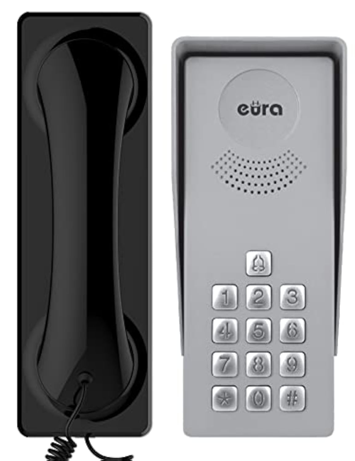 EURA A31A237 Adp-36A3 Ingresso Nero domofon, czarny