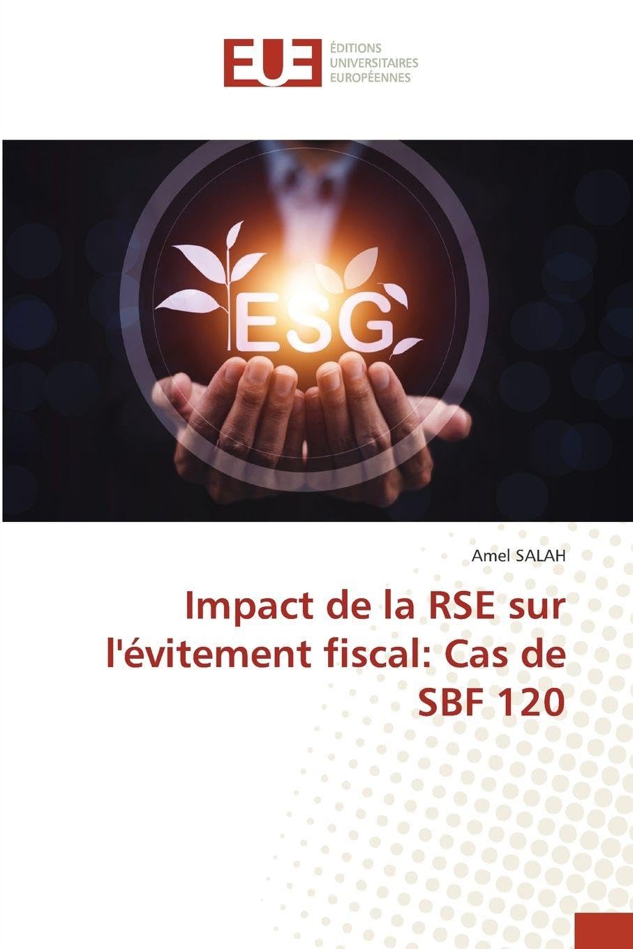 Impact de la RSE sur l'évitement fiscal: Cas de SBF 120