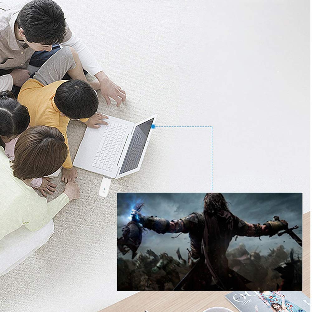 Clé électronique 4G LTE USB WiFi, Carte FDD TDD Carte Mémoire avec Adaptateur/récepteur WiFi de Carte réseau sans Fil USB pour système pour pour OS