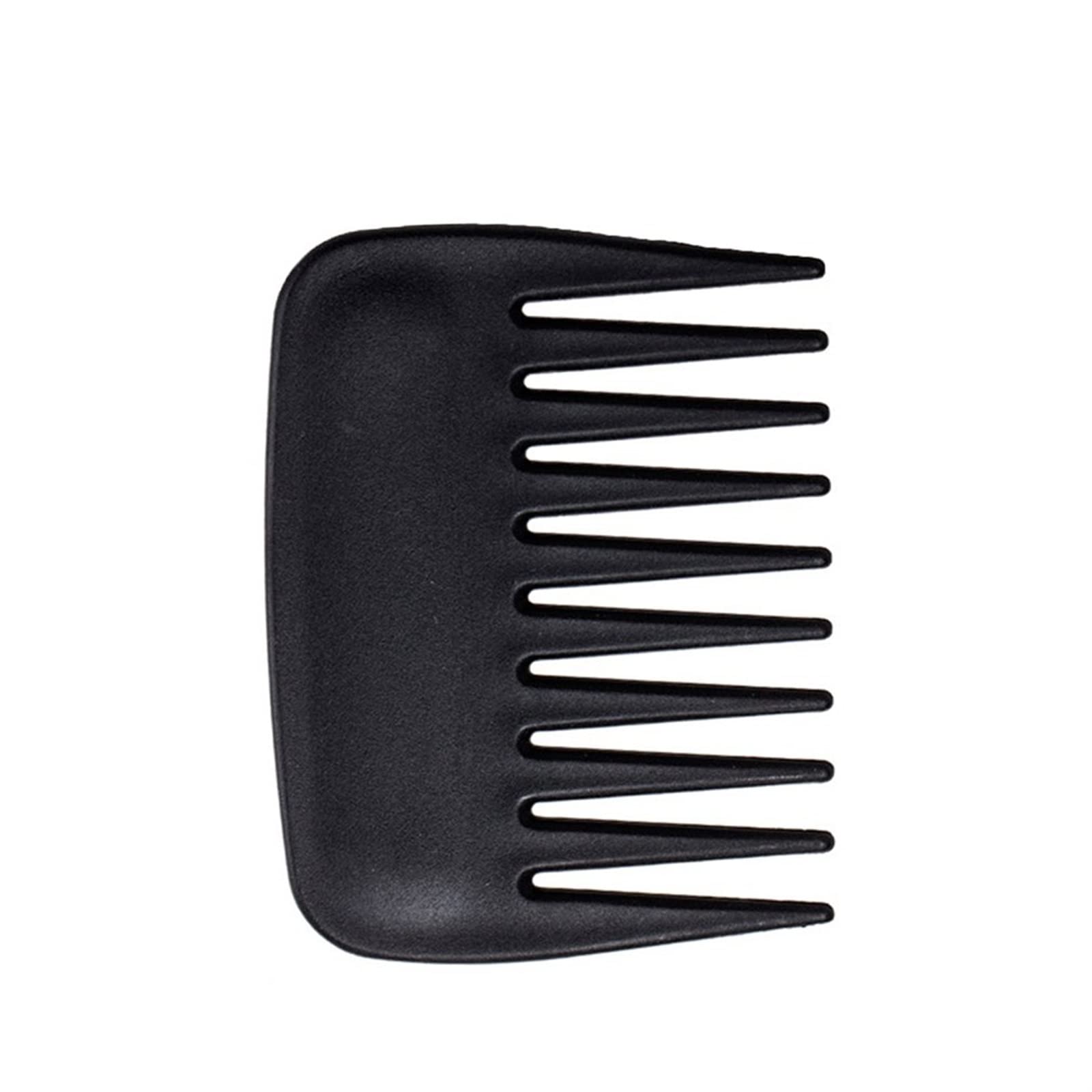 DieffematicSZ Grzebień Black Plastic Comb Barber Care Square Small Hair Comb