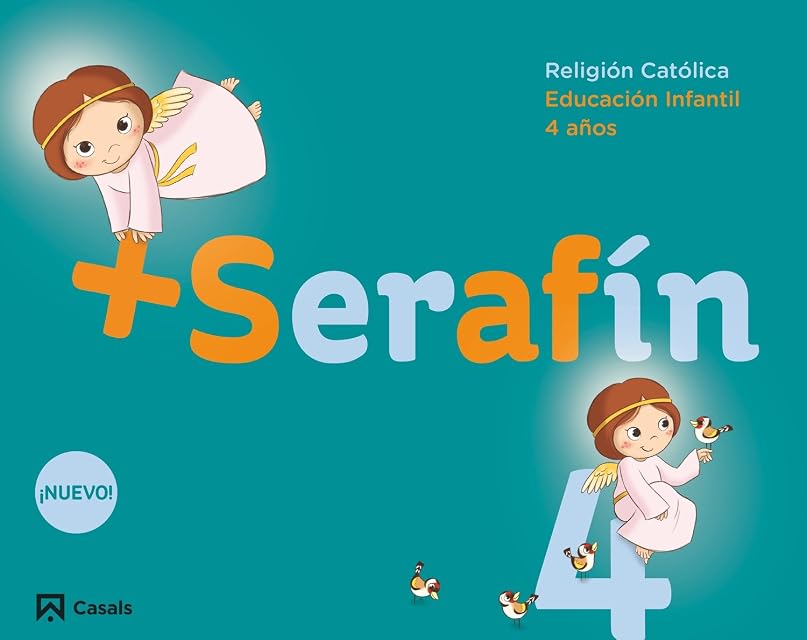 Portada de Serafín + 4 Años Educacion Infantil Cuaderno Castellano Mec