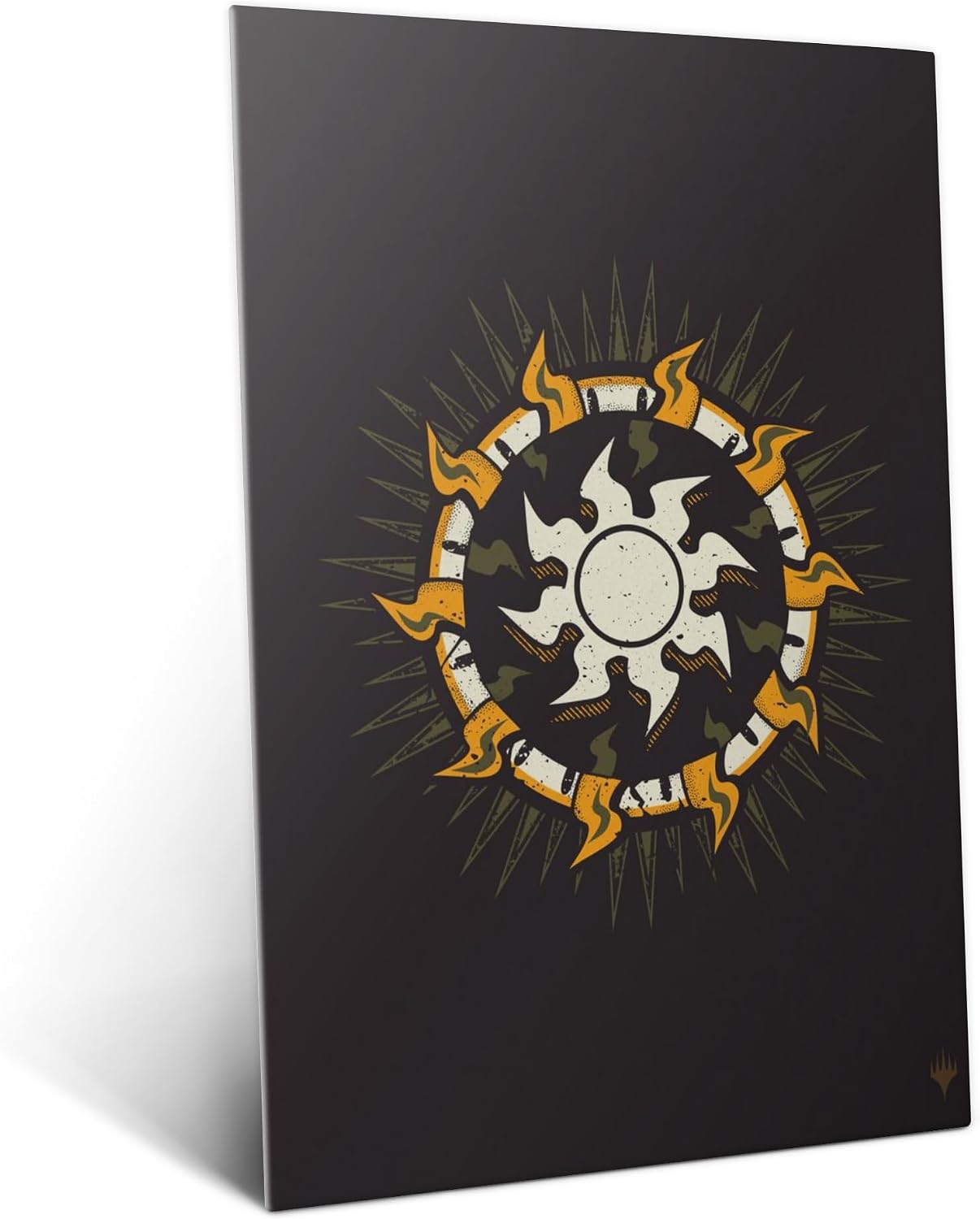 Displate Metal Poster Magic: The Gathering Plains Symbol Magnetic Mount L