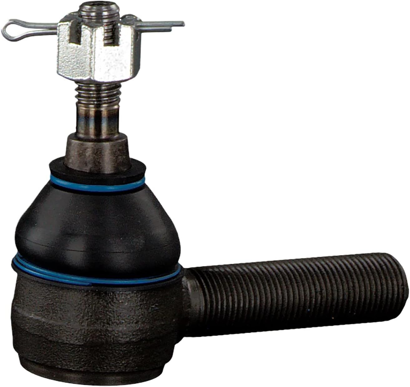 febi bilstein 14122 Tie Rod End with castle nut, cotter pin and washer, pack of one