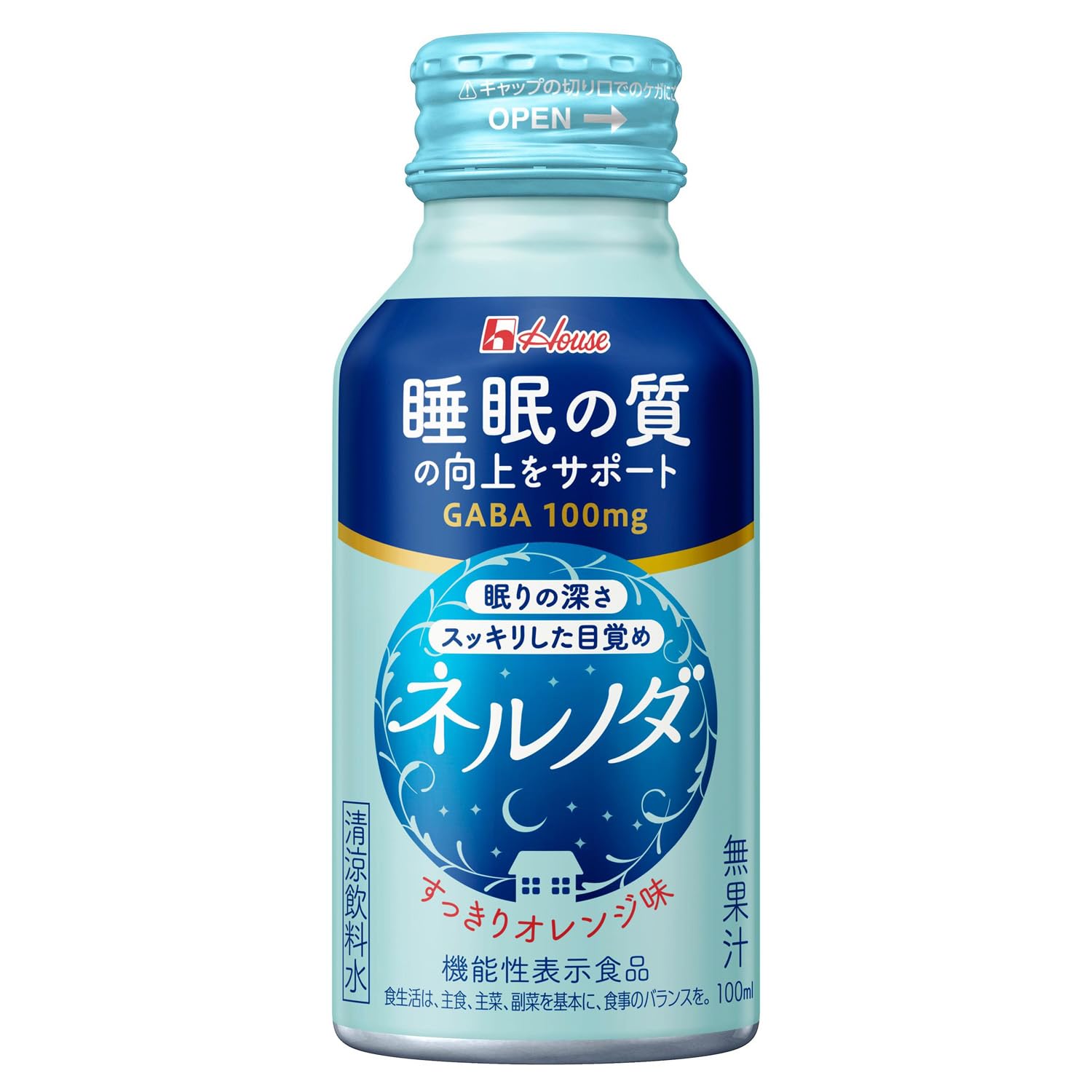 Amazon.co.jp: ハウスウェルネスフーズ ネルノダ 100ml×6本 GABA