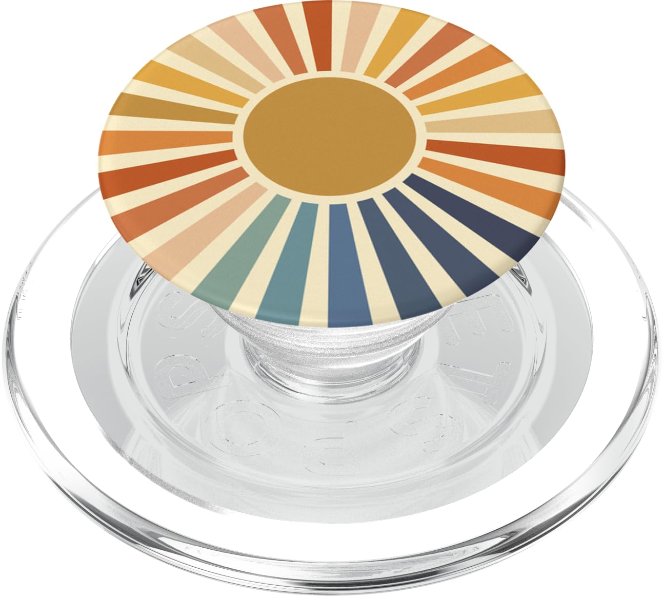 Sunset Retro Fall Colors Nostalgic Style Phone Popper PopSockets PopGrip for MagSafe
