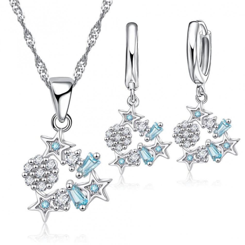 Ensemble bijoux argent 925 et cristal clair pour un éclat d'exception - 2