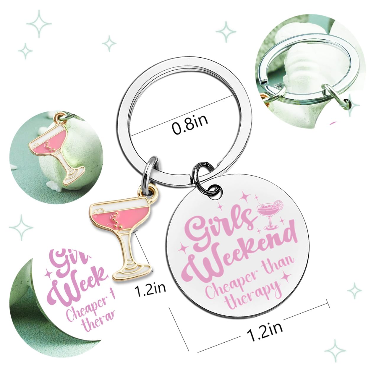 Girls Weekend Gifts Girls Trip Gift For Women Inspirational Birthday Graduation Christmas Gift For Teenage Friend Mother Daughter Girlfriend Divorced Sister
